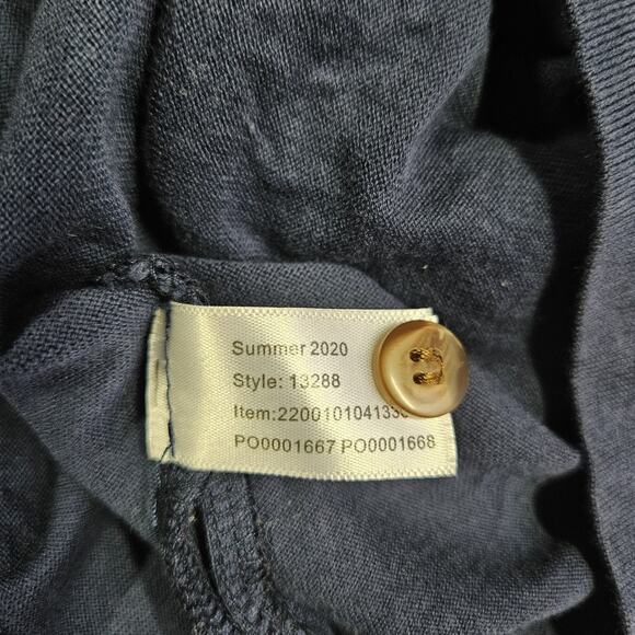 Marine Layer Polo Mens Small Colorful Weekend Collar Shirt Lightweight Striped - Picture 6 of 11